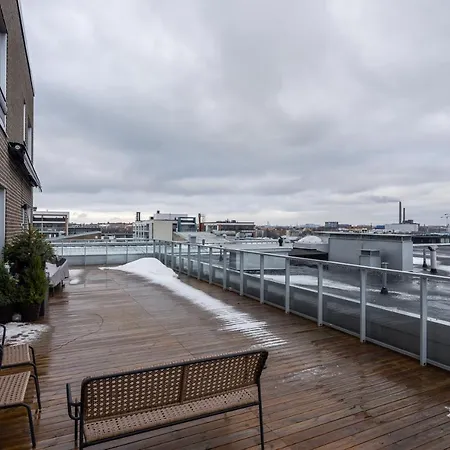 Stunning Rooftop Terrace In Helsinki! Apartment *